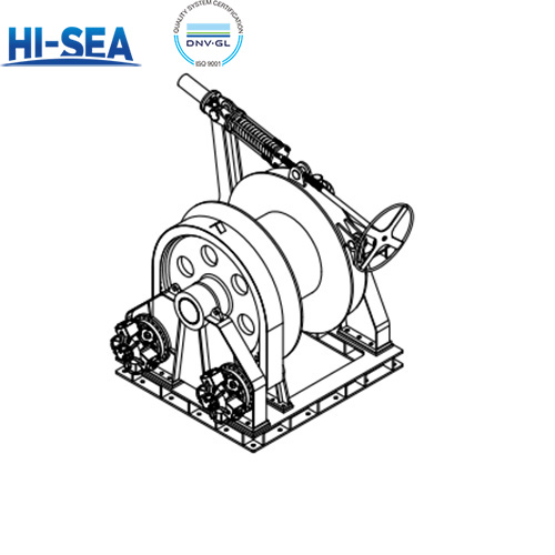 The difference between marine hydraulic towing winch and marine hydraulic mooring winch